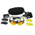 Tactical Goggle w/ 3pc of Lens Black GZ8025